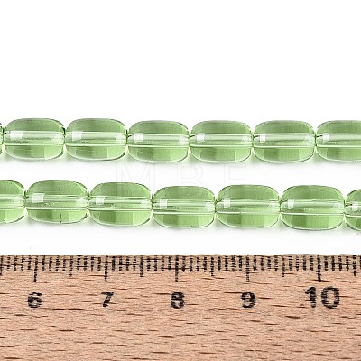 Transparent Glass Beads Strands GLAA-T028-14T-A01-1