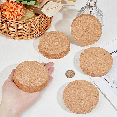 Wood Cork Stopper LS-AJEW-WH0473-09-1