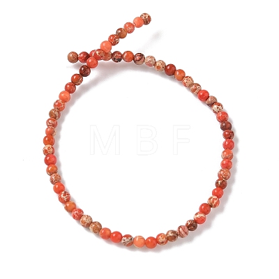Dyed Natural Regalite/Imperial Jasper/Sea Sediment Jasper Beads Strands G-B124-C05-03-1