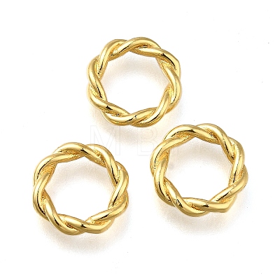 Brass Beads KK-K398-07C-G-1