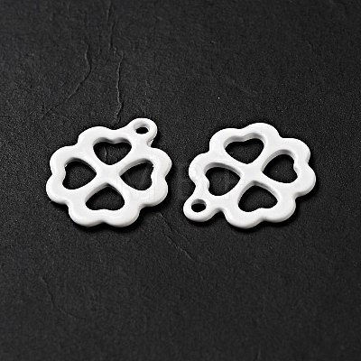 Spray Painted 201 Stainless Steel Charms STAS-G304-24E-1
