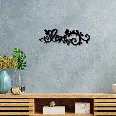 Iron Wall Signs AJEW-WH0286-119-1