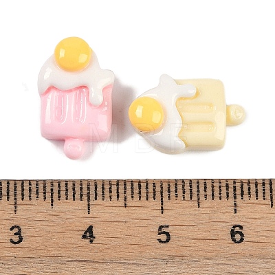 Macaron Color Egg Theme Opaque Resin Decoden Cabochons CRES-M036-10A-1