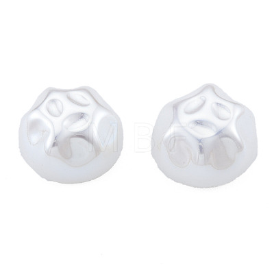 ABS Plastic Imitation Pearl Cabochons KY-N015-17-1