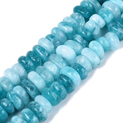 Dyed Natural Quartz Beads Strands G-N359-16A-04-1