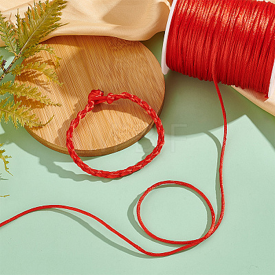 Polyester Rattail Satin Cord DIY-WH0569-34A-1