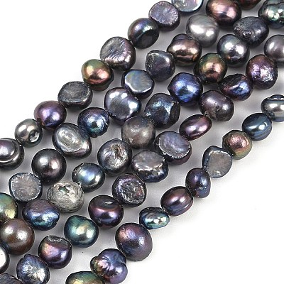 Natural Cultured Freshwater Pearl Beads Strands PEAR-P064-19G-01F-1