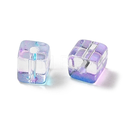 Two Tone Transparent Glass Beads X1-GLAA-NH0001-03F-1
