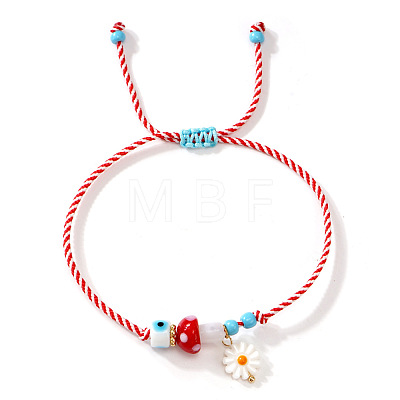 Glass Braided Bracelets RH2807-1