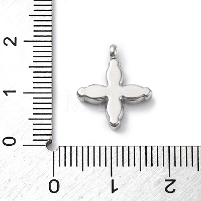 304 Stainless Steel Pendants STAS-C118-01P-04-1