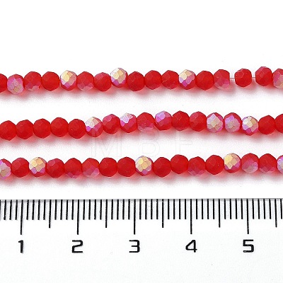 Imitation Jade Glass Beads Strands EGLA-A034-T3mm-MB01-1