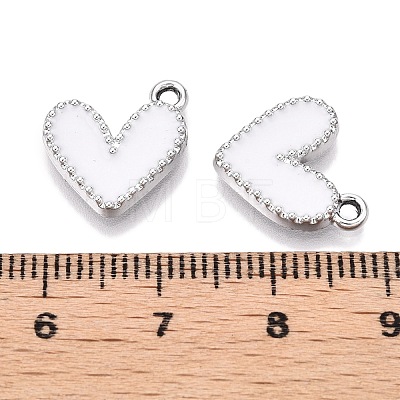 Rack Plating Alloy Enamel Charms ENAM-N056-343P-F-1