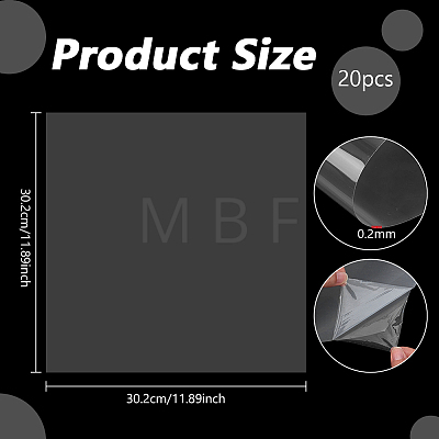 Transparent PVC Sheet FIND-WH0366-403B-1