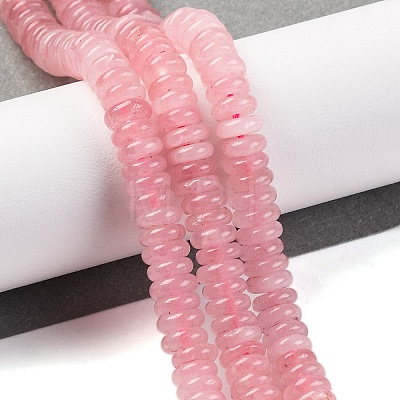 Natural Rose Quartz Beads Strands G-G084-A13-01-1