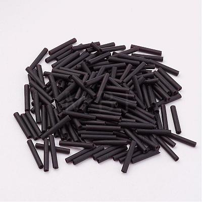 Glass Bugle Beads SEED-E001-9mm-M49-1