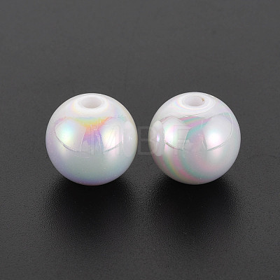 Opaque Acrylic Beads MACR-S370-14mm-01-1