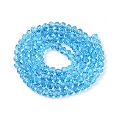 Glass Beads Strands EGLA-A044-T4mm-D08-1