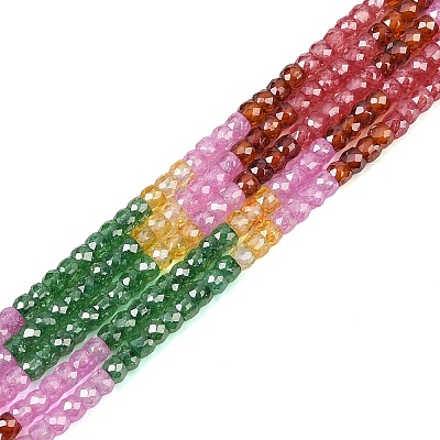 Cubic Zirconia Beads Strands ZIRC-P125-2x3mm-36-1