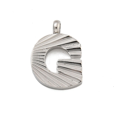 304 Stainless Steel Charms STAS-G345-01P-G-1