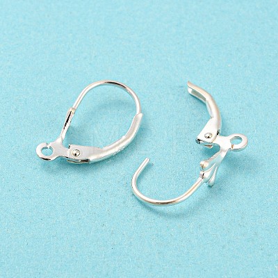 925 Sterling Silver Leverback Earring Findings STER-H107-06S-1