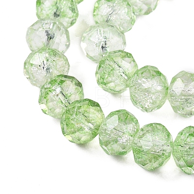 Transparent Glass Beads Strands X-GLAA-T023-4mm-A02-1