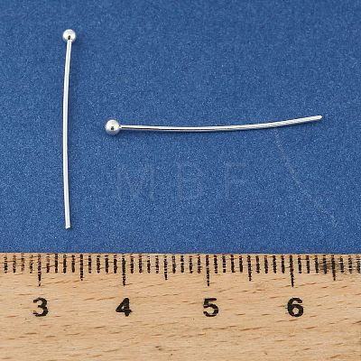 Brass Head Pins KK-H258-09B-S-1