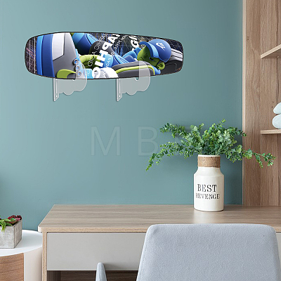 Acrylic Wall Hanging Display Shelf AJEW-WH0270-106-1