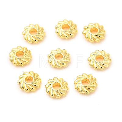 Eco-Friendly Alloy Spacer Beads LS-PALLOY-WH0109-02G-A-NR-1
