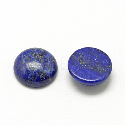 Natural Lapis Lazuli Cabochons X-G-R416-8mm-33-1
