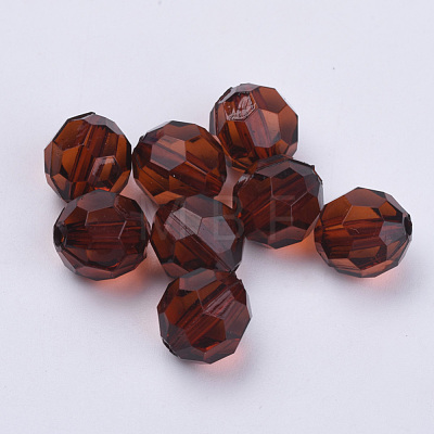 Transparent Acrylic Beads TACR-Q257-8mm-V60-1