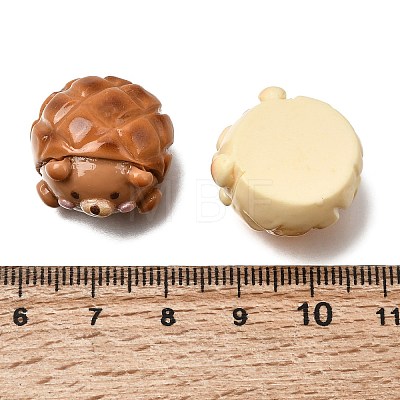 Cute Opaque Resin Imitation Food Cabochons RESI-Z055-02-1