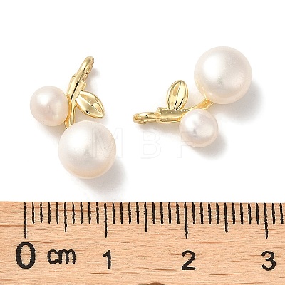 Natural Pearl Pendants PEAR-M012-03G-1