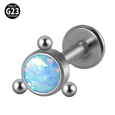 G23 Titanium Threadless Labrets WG33C7B-23-1