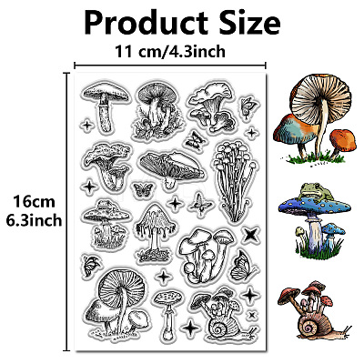 Custom PVC Plastic Clear Stamps DIY-WH0439-0346-1