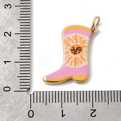 Printed Brass Pendants LS-KK-H253-01B-G03-1