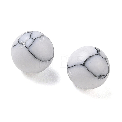 Dyed Synthetic Turquoise Sphere Beads GG-CBA391B-02B-02-1