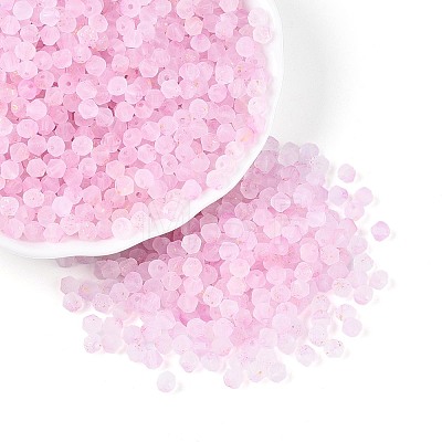 Frosted Glass Seed Beads SEED-N012-01I-1