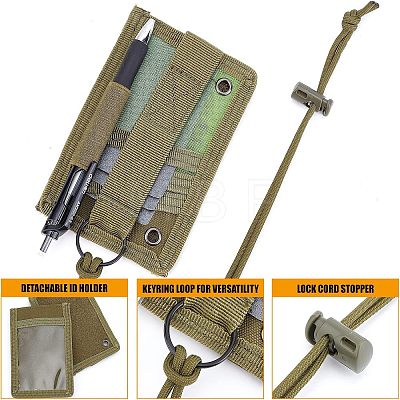 Oxford Cloth Tactical ID Card Holder FIND-WH0105-56B-1