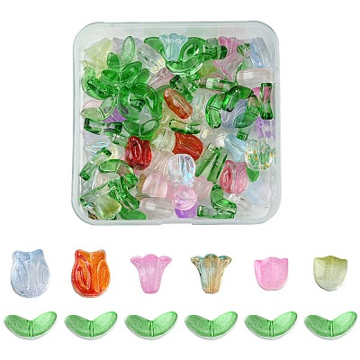Transparent Glass Beads GLAA-FS0001-79-1