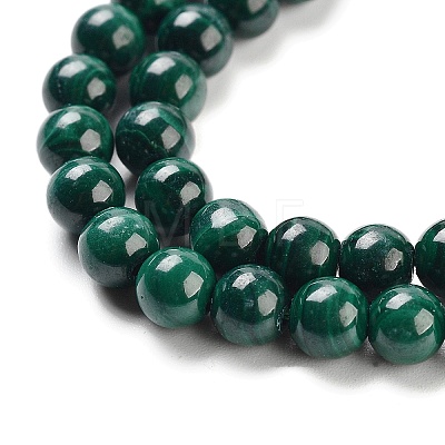 Natural Malachite Beads Strands X-G-I001-4mm-01-1