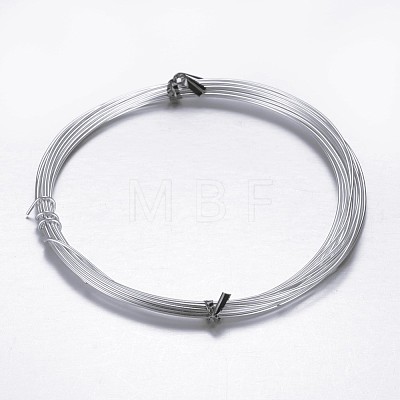 Round Aluminum Craft Wire AW-D009-0.8mm-10m-21-1