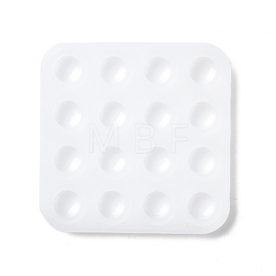 Half Round Go Chess Game Silicone Molds DIY-M046-09-1