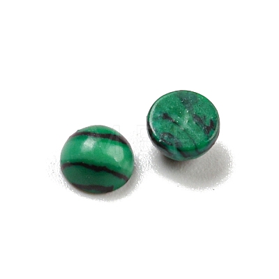 Synthetic Malachite Cabochons G-H309-03-02-1