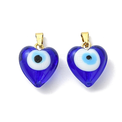Handmade Lampwork Pendants PALLOY-JF05629-02-1
