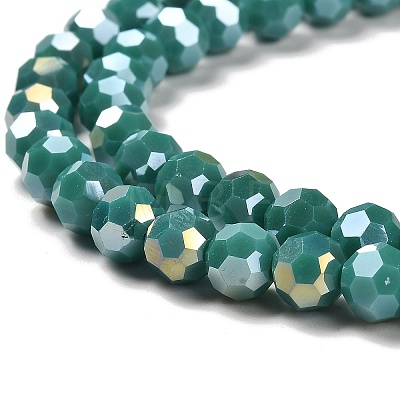 Opaque Glass Beads Stands EGLA-A035-P8mm-B21-1