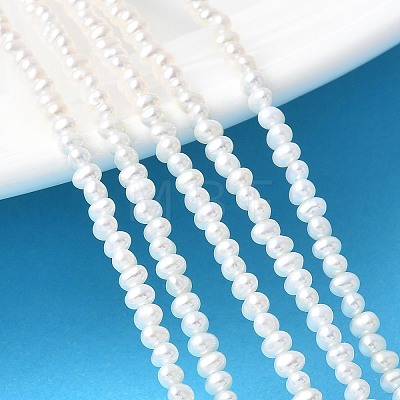 Natural Cultured Freshwater Pearl Beads Strands PEAR-I007-07F-01B-1