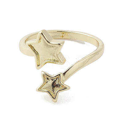 Brass Adjustable Rings RJEW-K257-72G-1