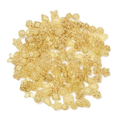 Frosted Transparent Acrylic Beads OACR-Z041-06-1