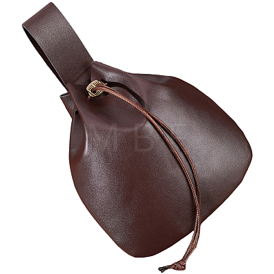1Pc Imitation Leather Wishing Bottle Cover AJEW-CL0003-53B-1