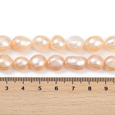 Natural Cultured Freshwater Pearl Beads Strands PEAR-P064-20L-04B-1